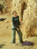 David Jennions (Pythonist) Climbing  Gallery: CIMG7020 Cathy belaying.JPG